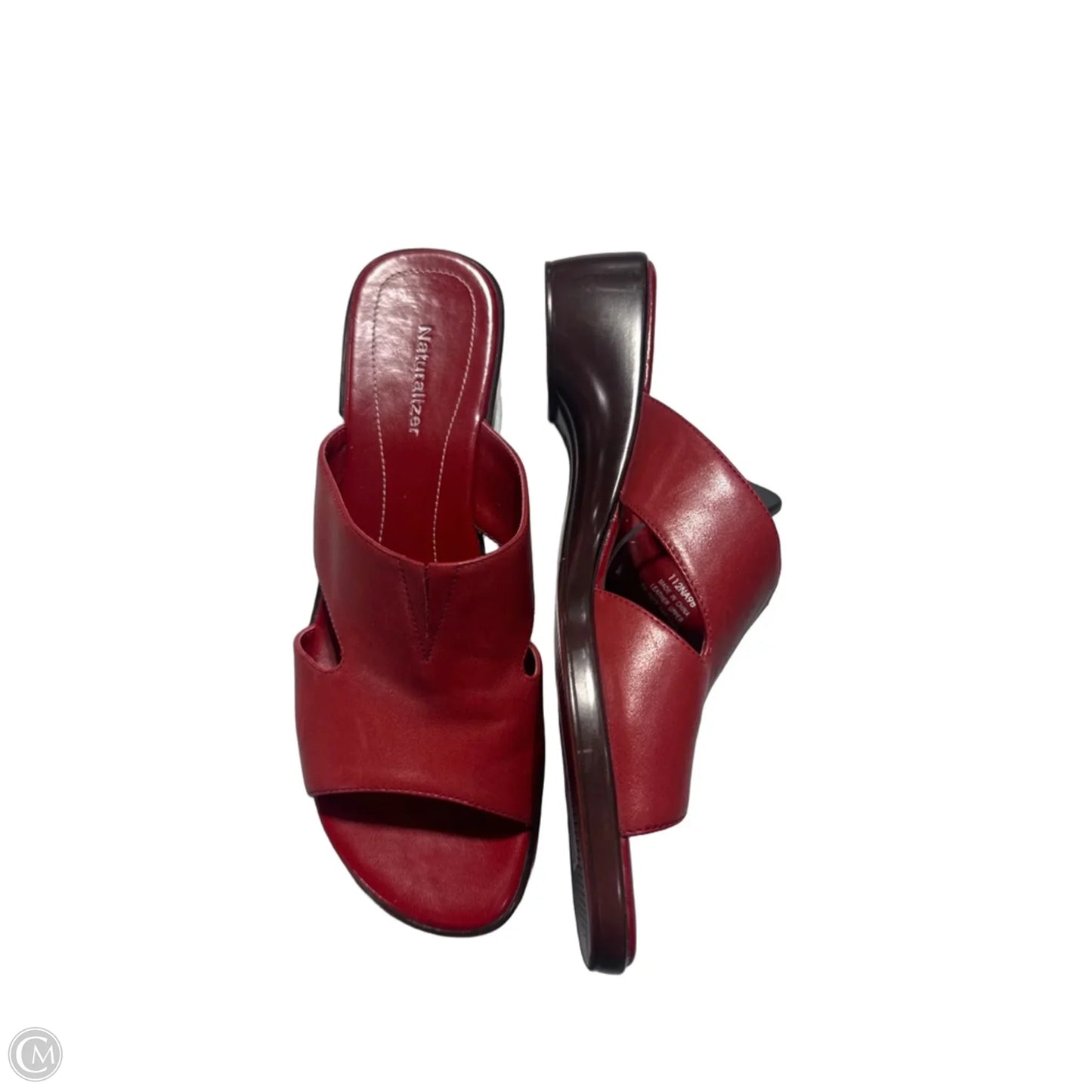 Sandals Flats By Naturalizer In Red, Size: 9