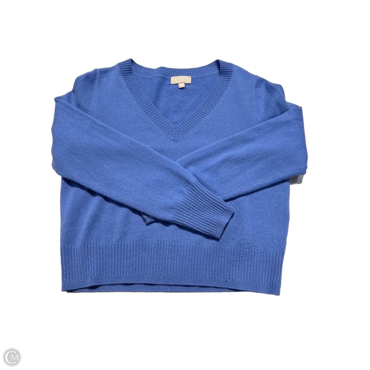 Top Long Sleeve By J. Crew In Blue, Size: M