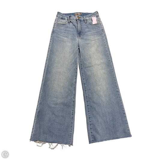 Jeans Boot Cut By Kut In Blue Denim, Size: 0