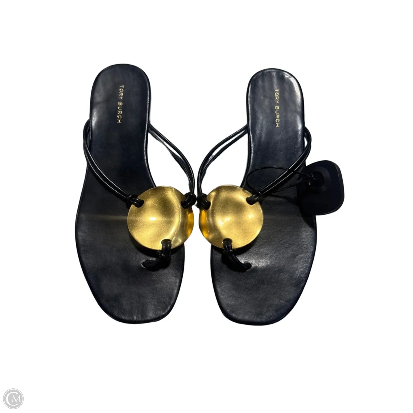 Sandals Designer By Tory Burch In Black, Size: 7.5