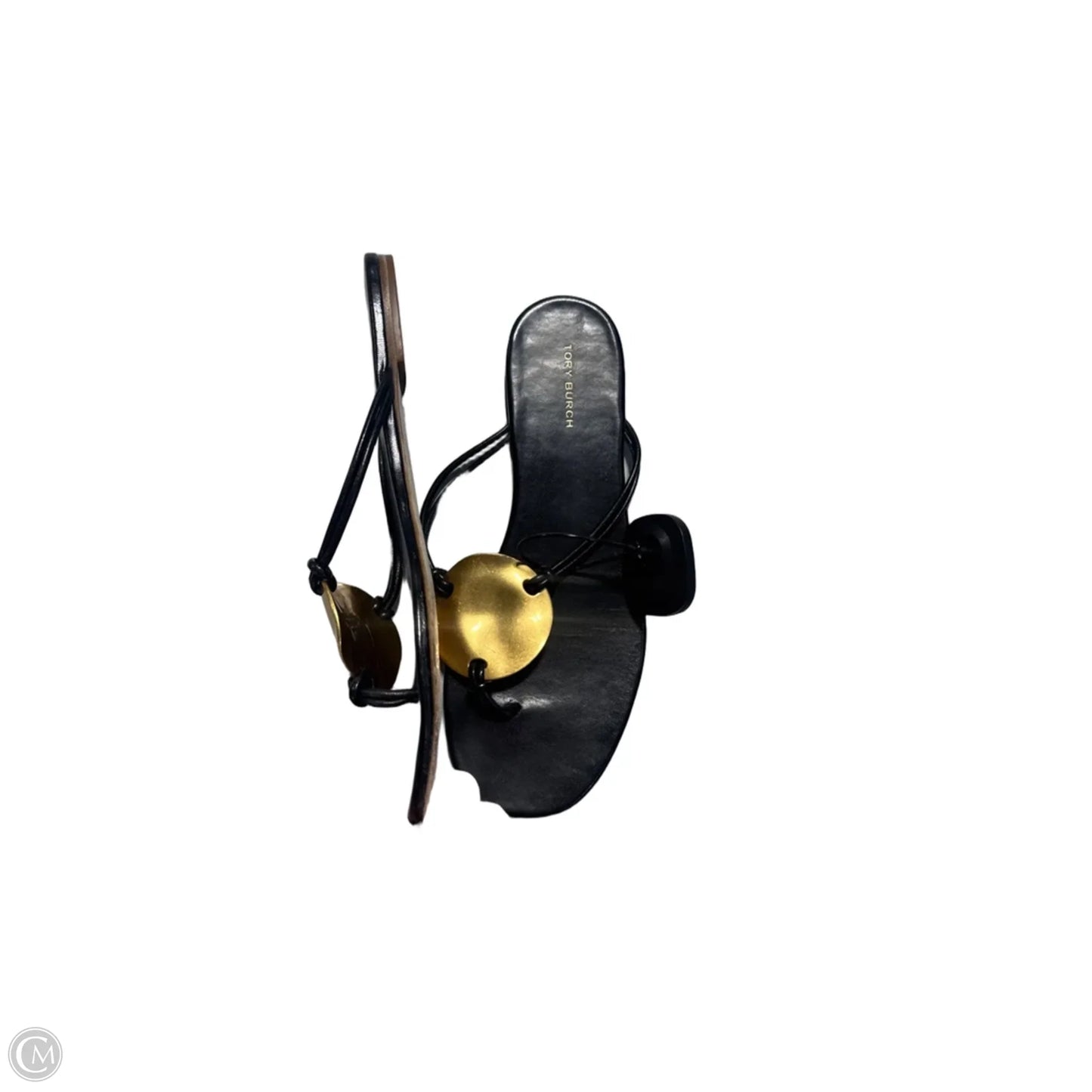 Sandals Designer By Tory Burch In Black, Size: 7.5