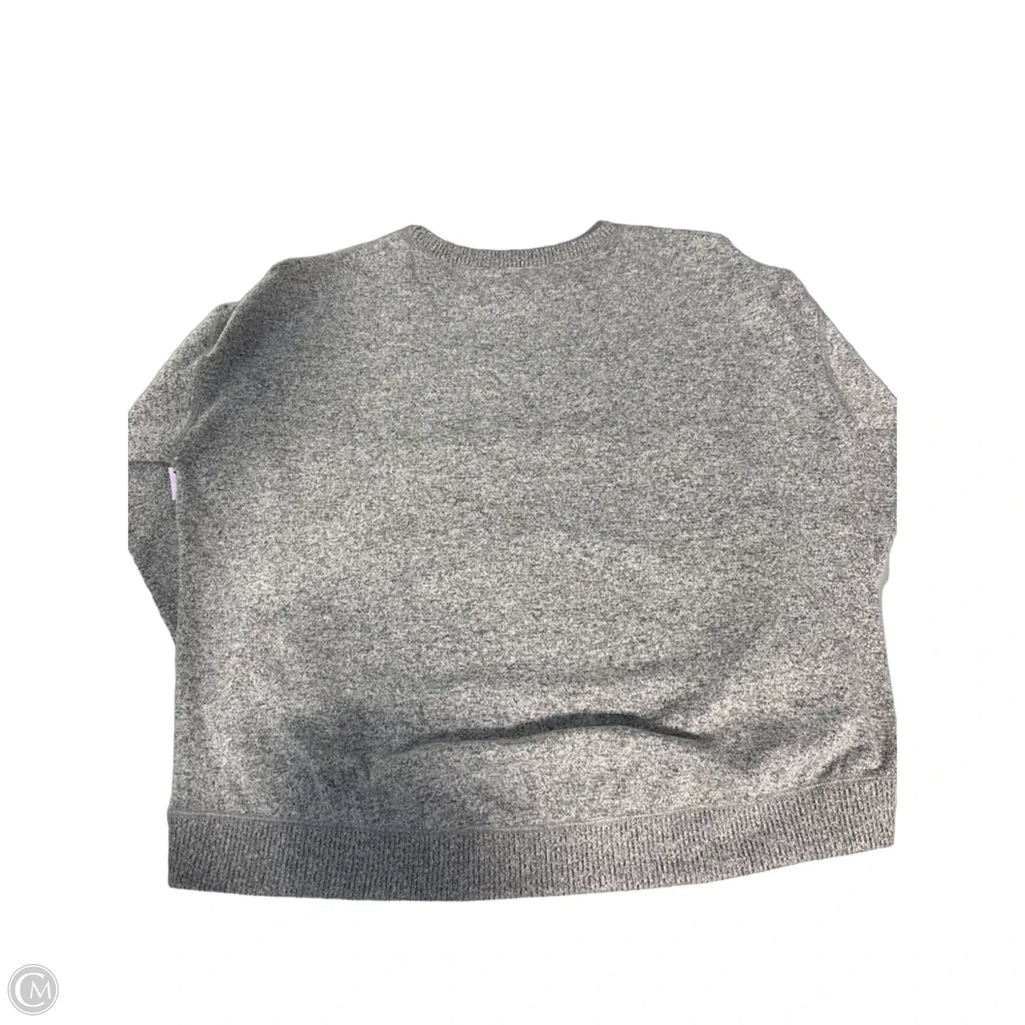 Top Long Sleeve By Cmc In Grey, Size: Xl