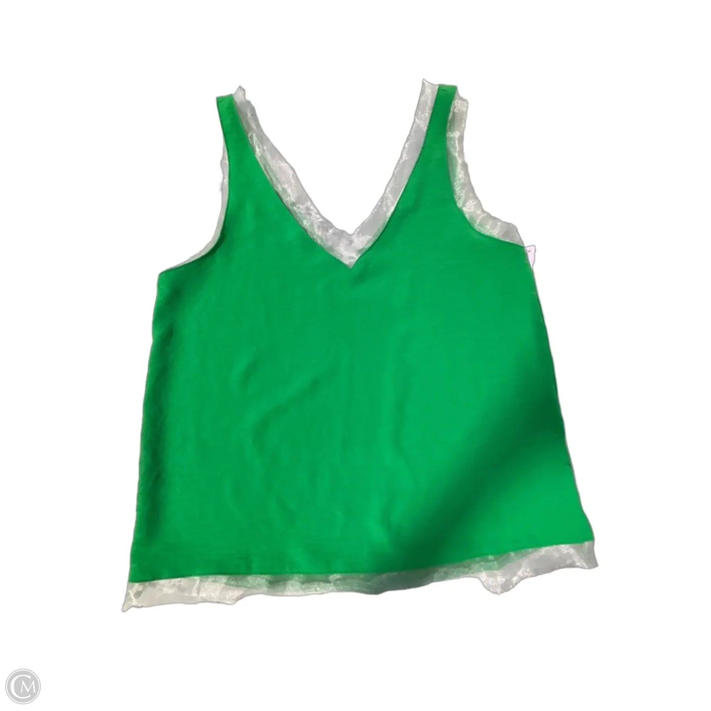 Tank Top By Cmc In Green, Size: M