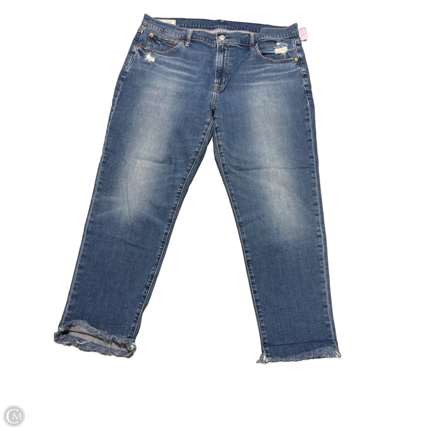Jeans Straight By Gap In Blue, Size: 16
