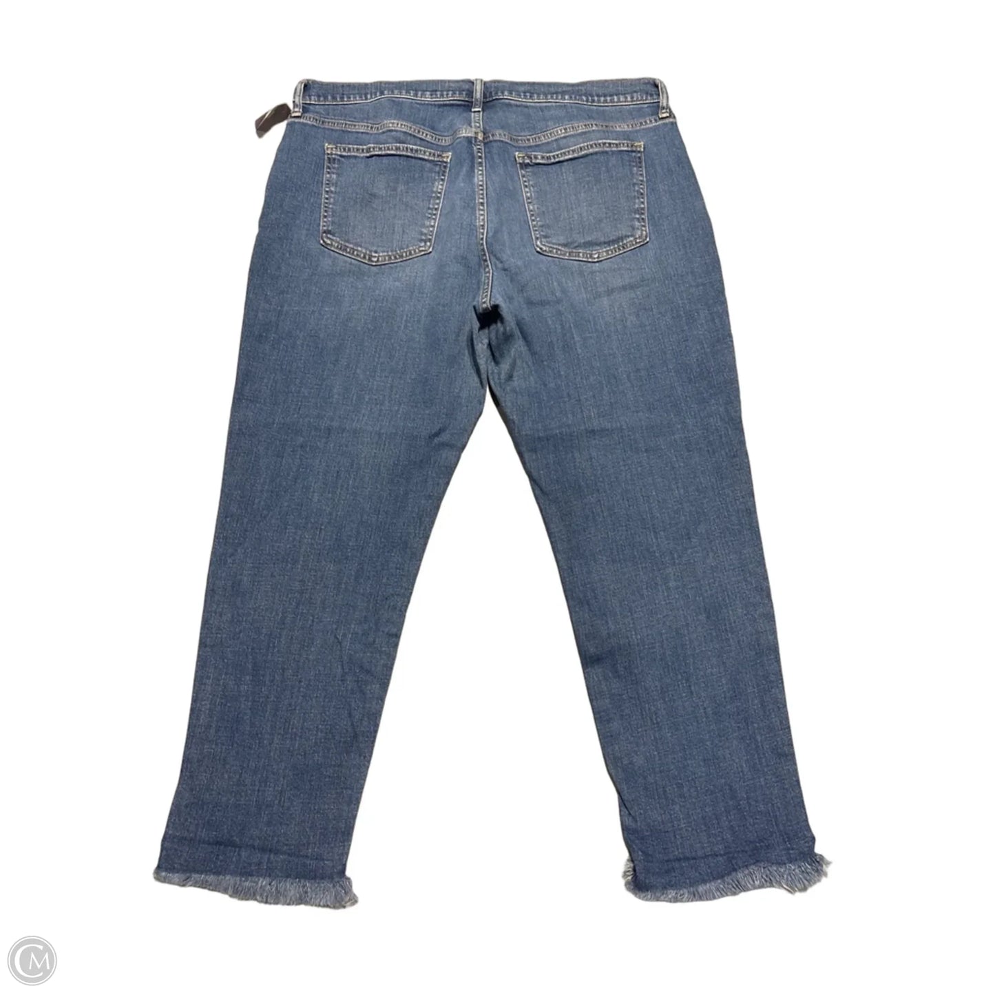Jeans Straight By Gap In Blue, Size: 16