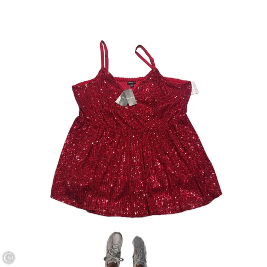 Tank Top By Torrid In Red, Size: 2x