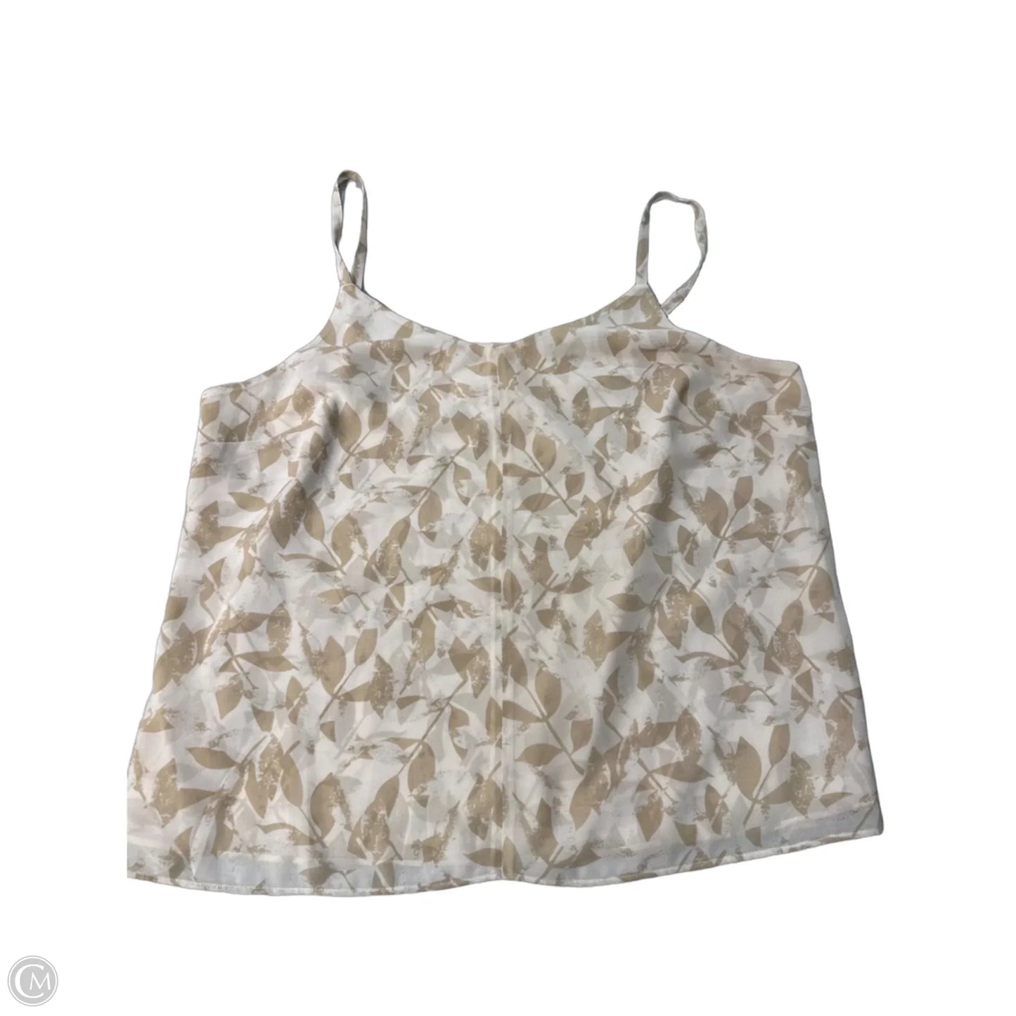 Tank Top By Cabi In Beige, Size: L