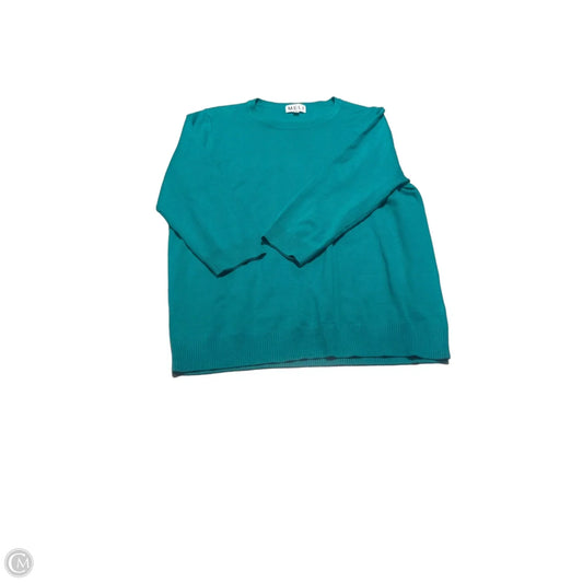 Top Long Sleeve By Cmc In Blue, Size: Xl