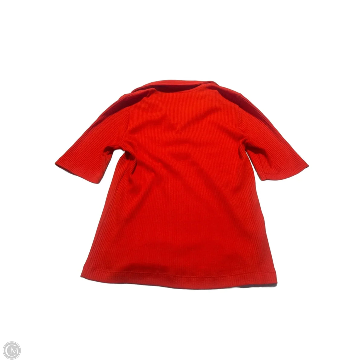 Top 3/4 Sleeve By Loft In Red, Size: Xl