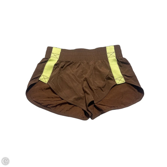 Athletic Shorts By Free People In Brown, Size: S