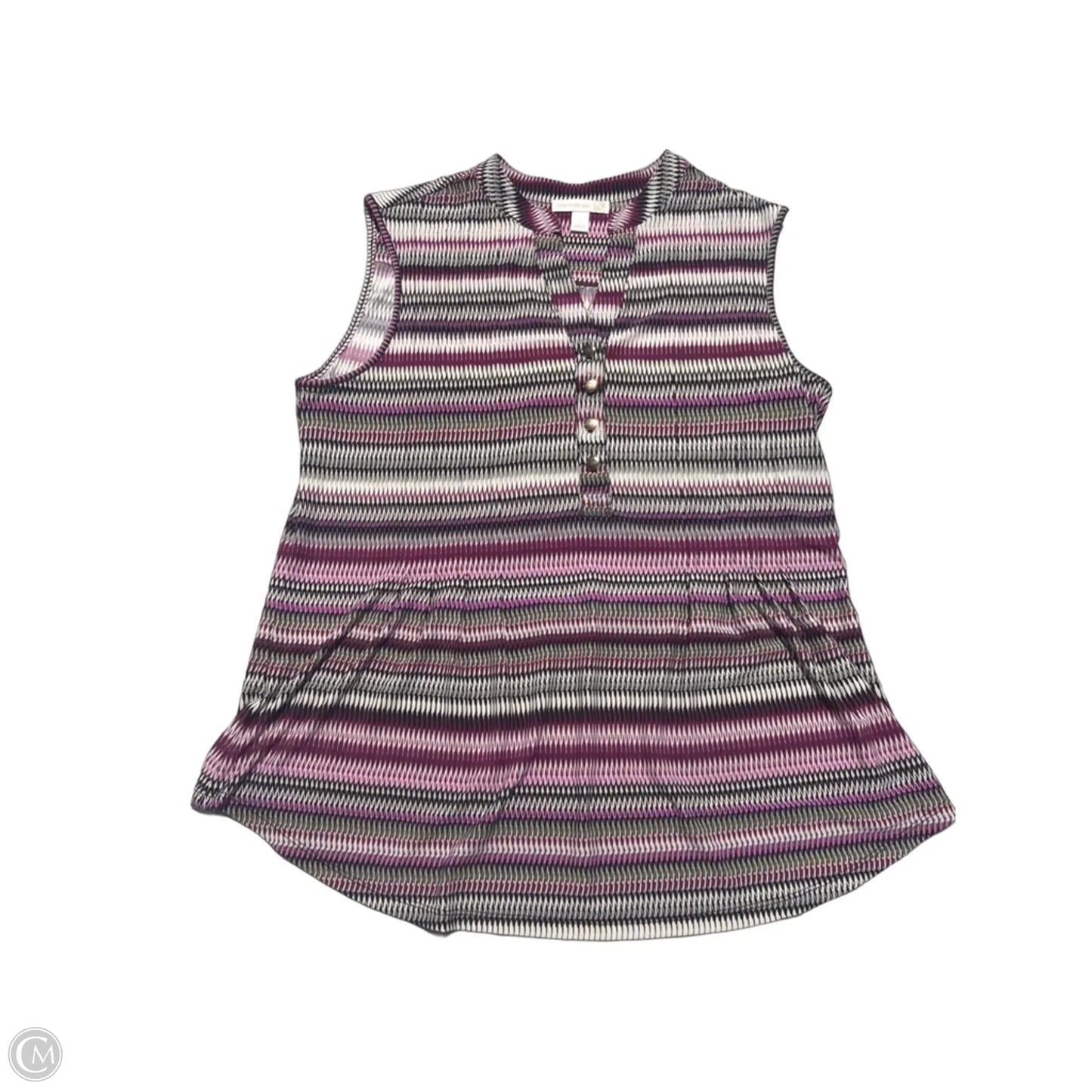 Tank Top By Westport In Purple, Size: L
