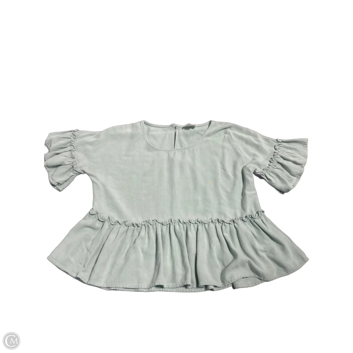 Top Short Sleeve By Everly In Blue, Size: M