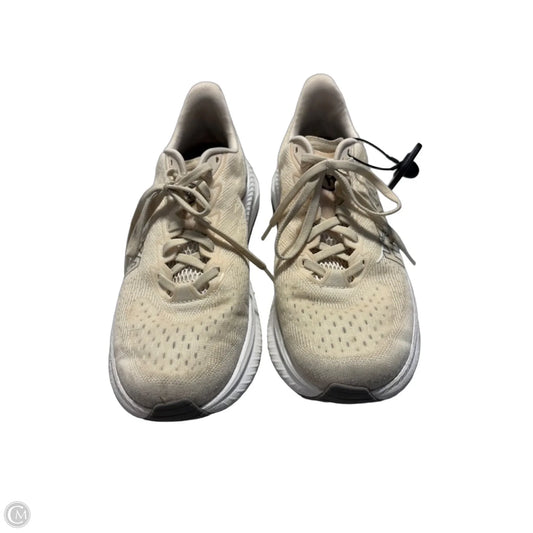 Shoes Athletic By Hoka In Cream, Size: 9