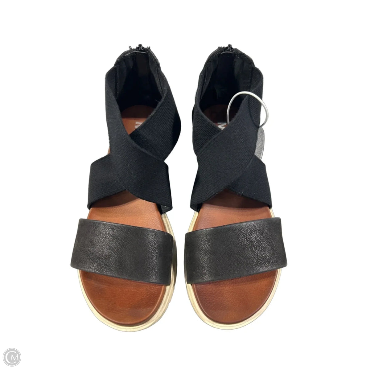 Sandals Flats By Mia In Black, Size: 7