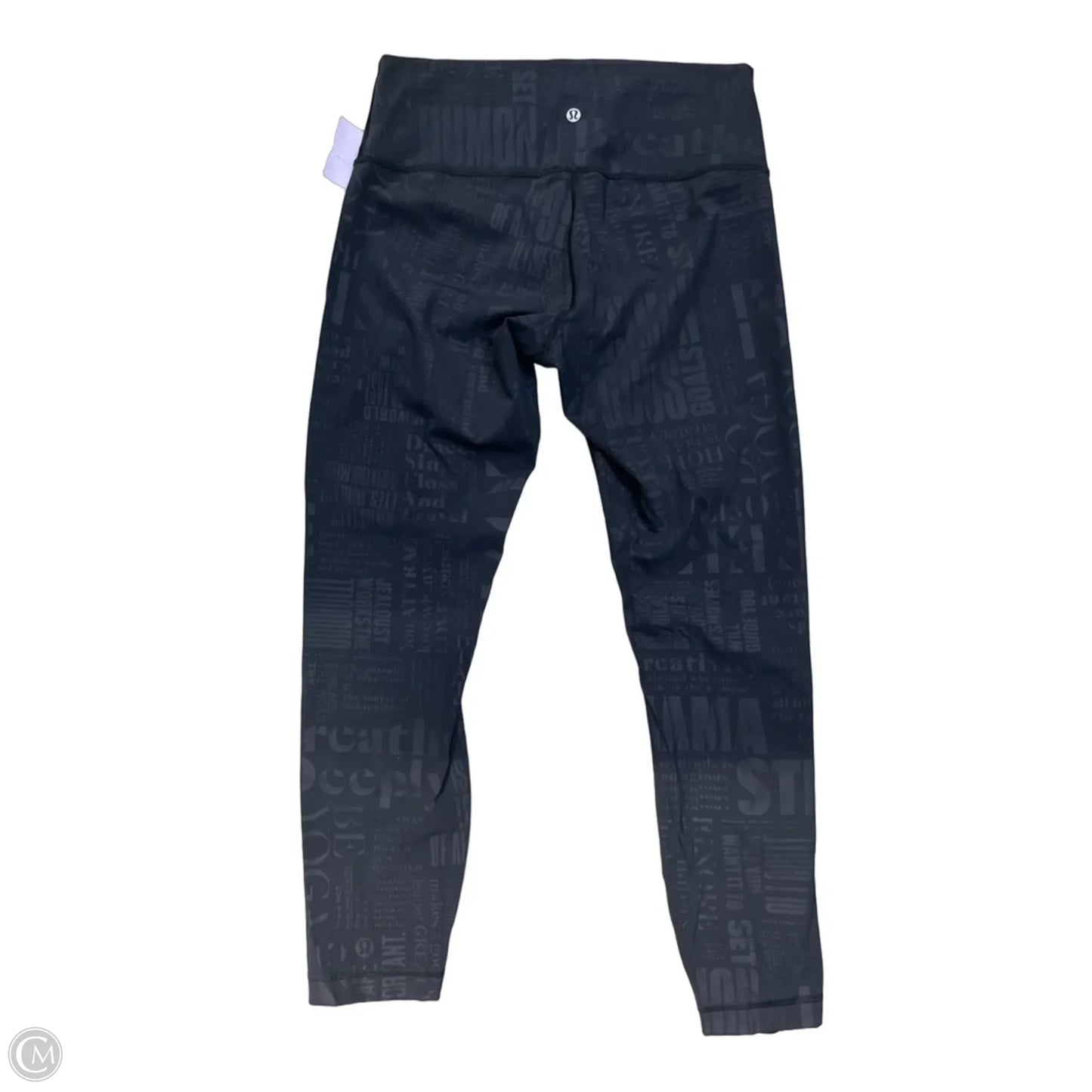 Athletic Pants By Lululemon In Black, Size: 10