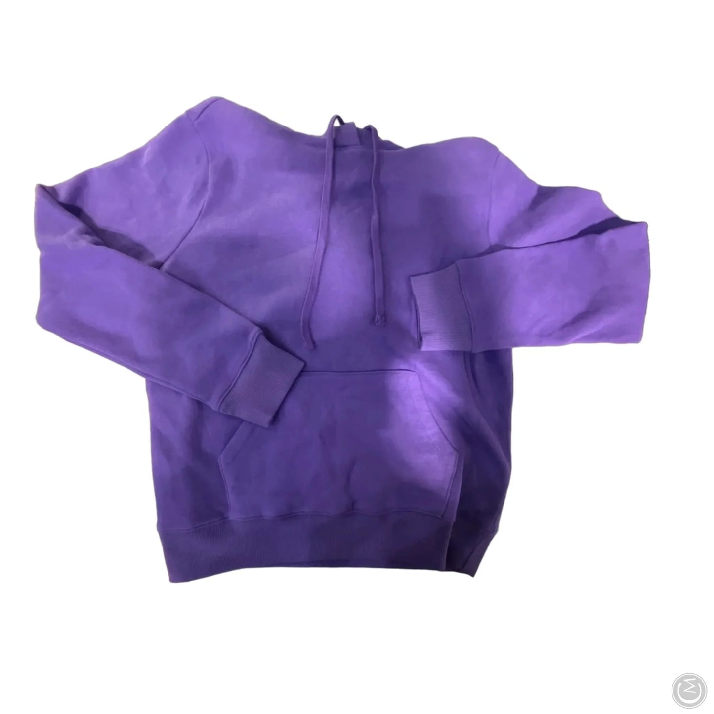Sweatshirt Hoodie By Double Zero In Purple, Size: M