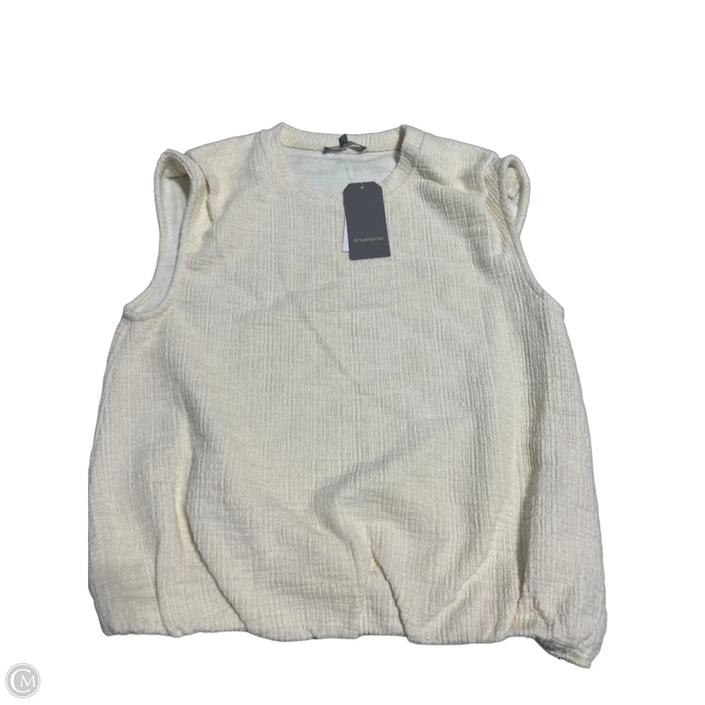 Tank Top By Wit & Wisdom In Beige, Size: M