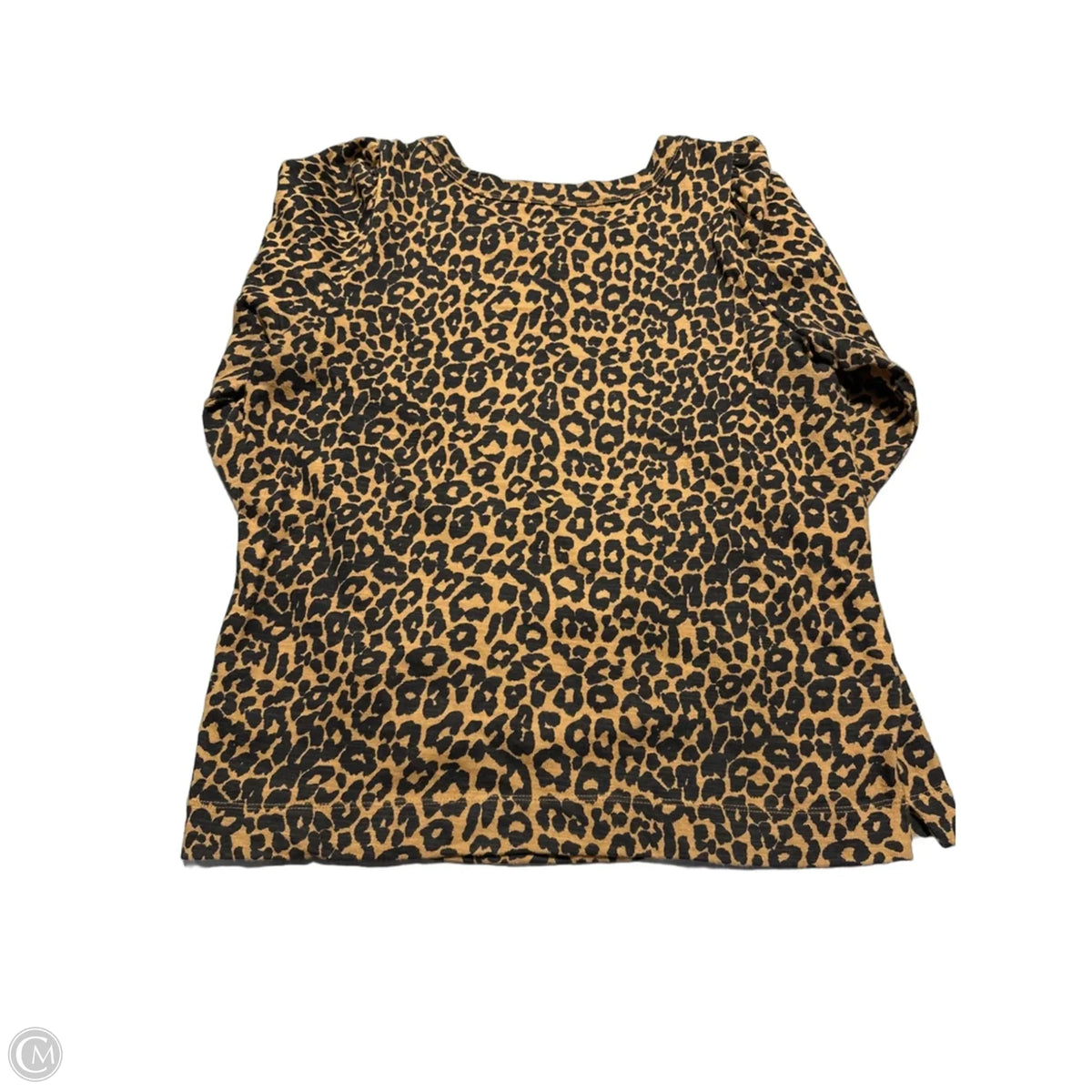 Top Long Sleeve By Loft In Animal Print, Size: M