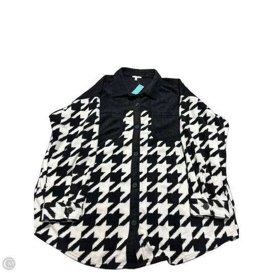 Jacket Faux Fur & Sherpa By Maurices In Black, Size: 2x