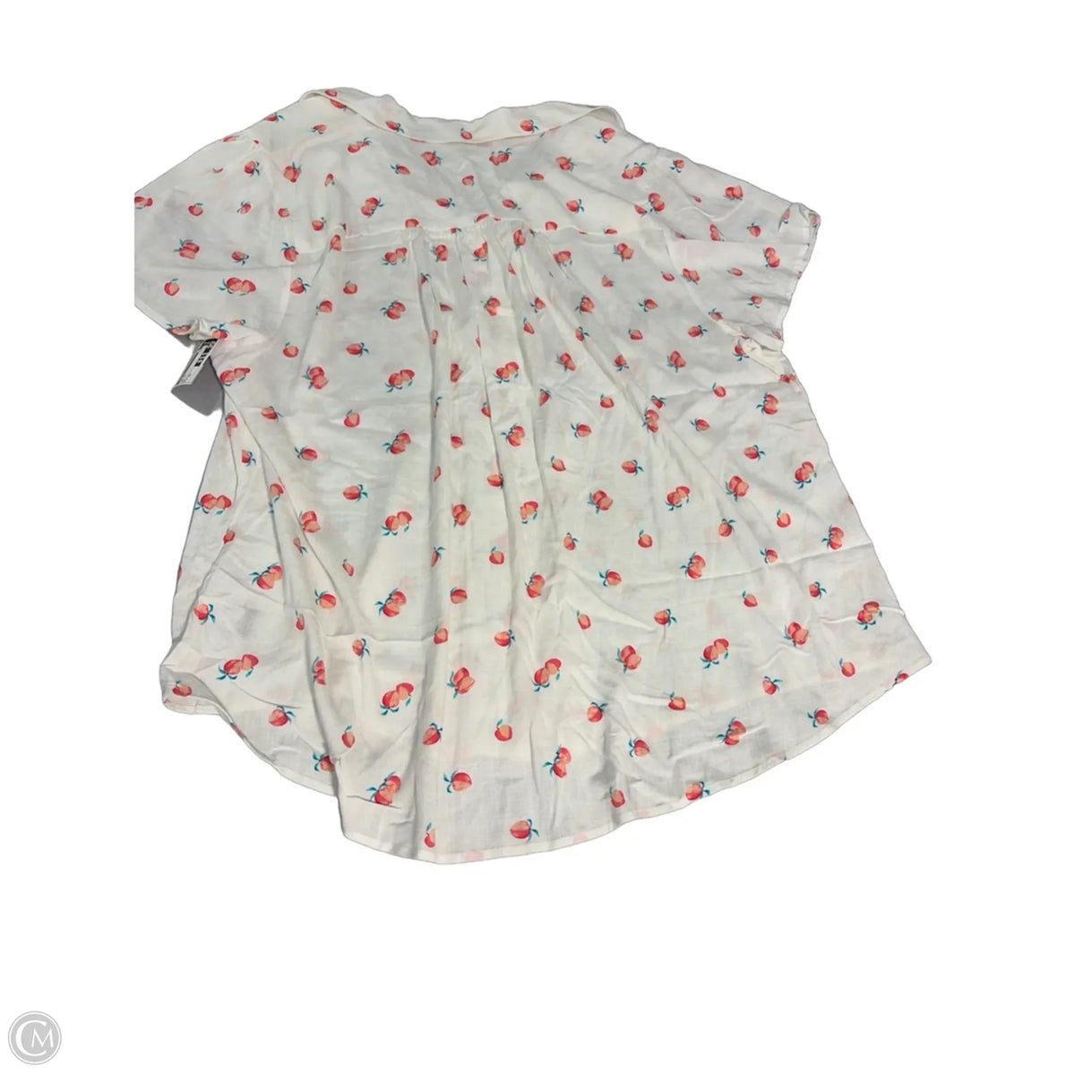 Top Short Sleeve By Torrid In White, Size: 3x