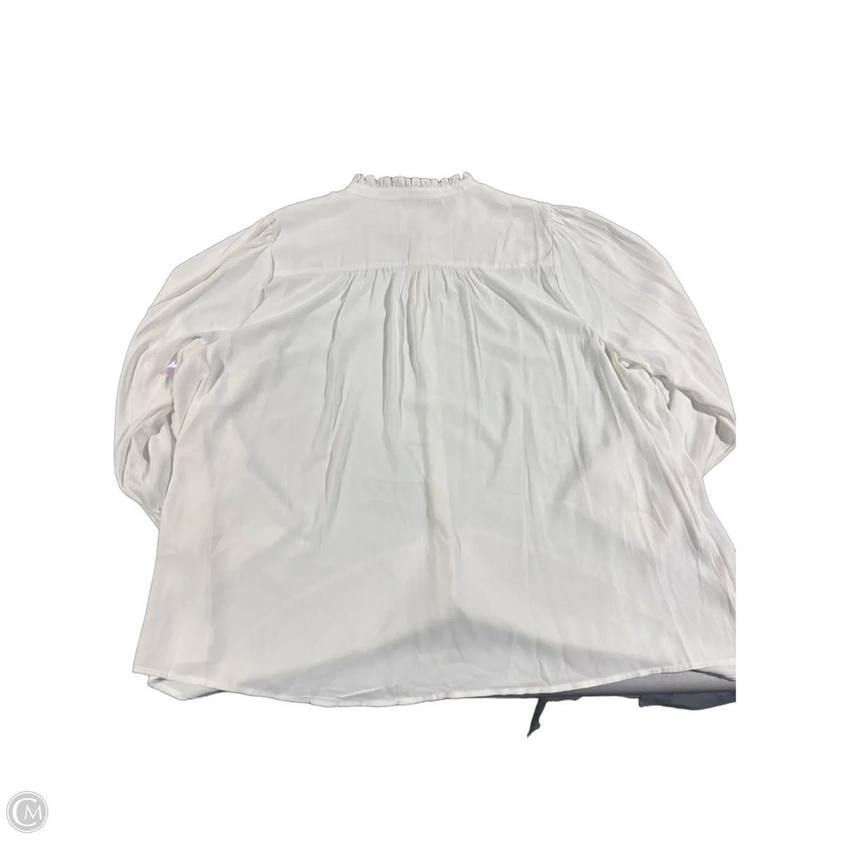 Top Long Sleeve By Torrid In White, Size: 3x
