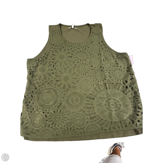 Tank Top By Maurices In Green, Size: 2x
