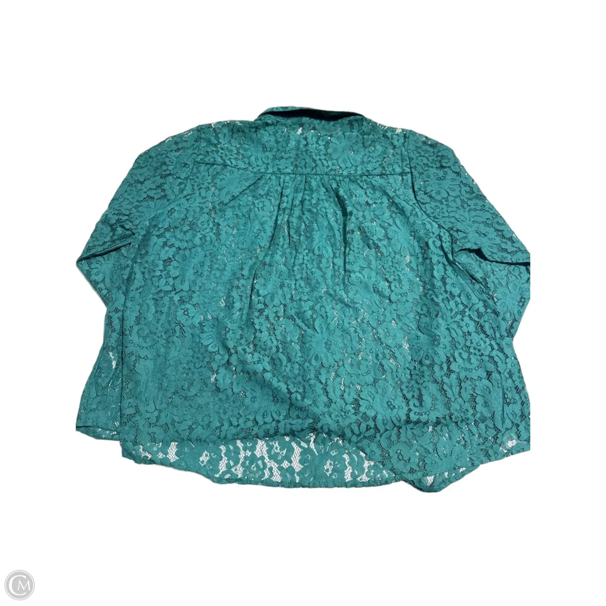 Top Long Sleeve By Torrid In Green, Size: 3x