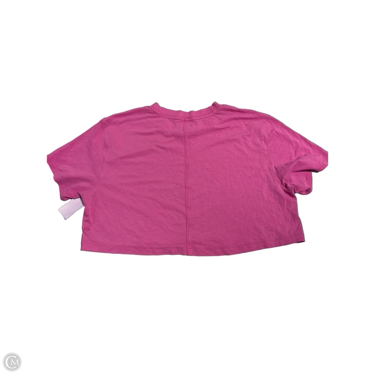 Top Short Sleeve By Lululemon In Pink, Size: S