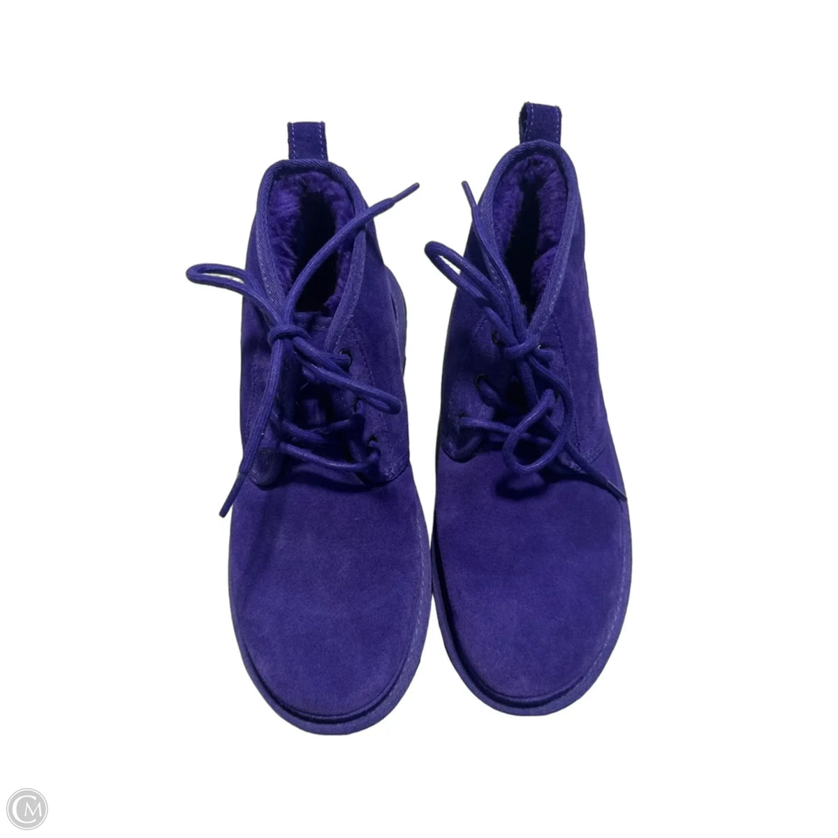 Boots Designer By Ugg In Purple, Size: 9