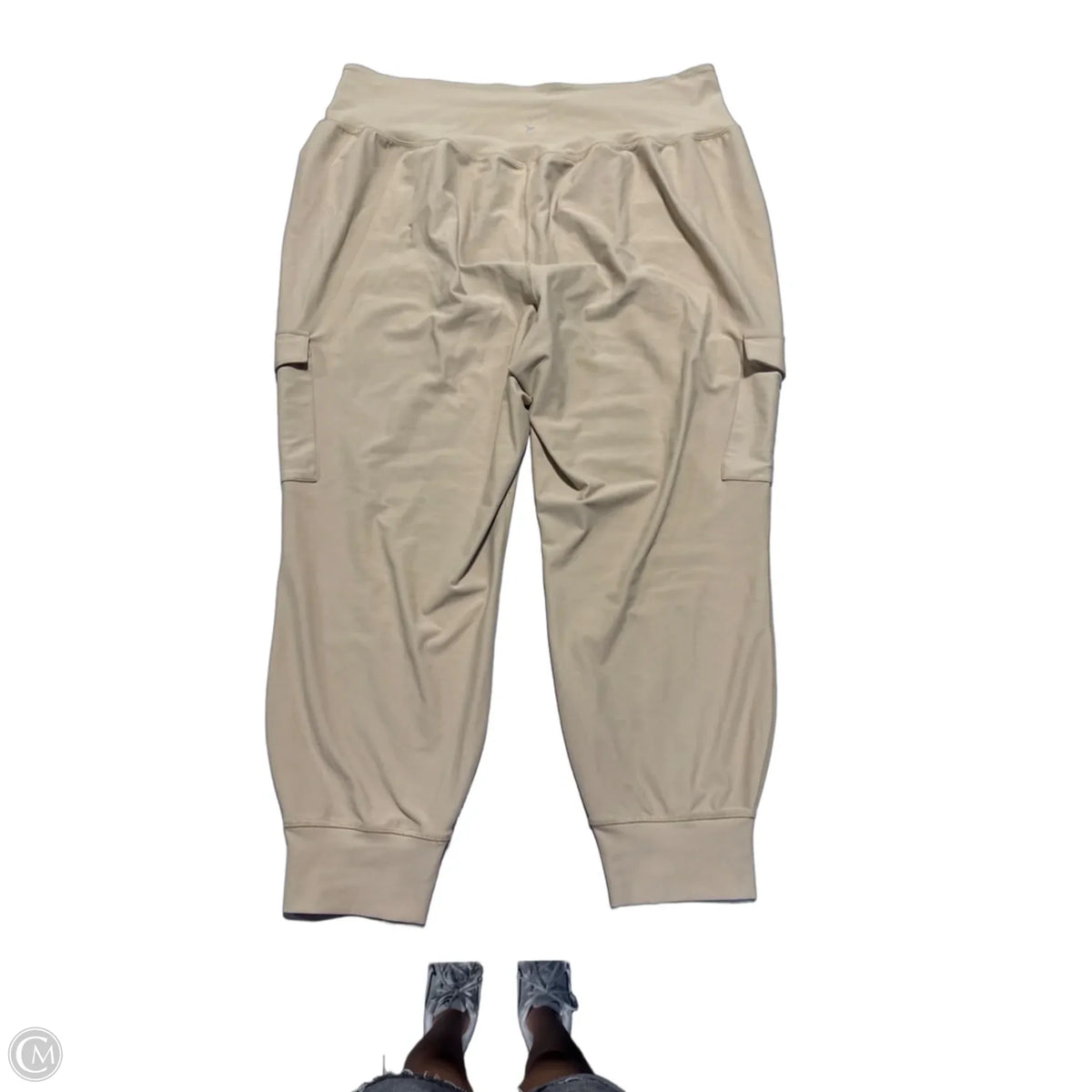 Athletic Pants By Old Navy In Beige, Size: 2x