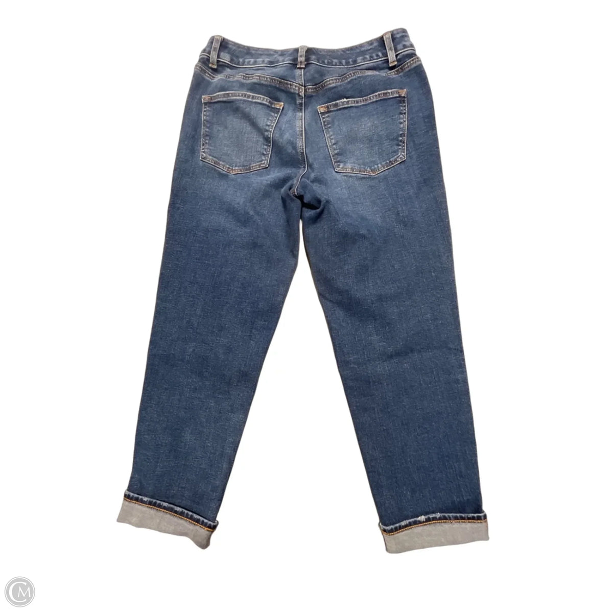 Jeans Straight By Talbots In Blue, Size: 4p