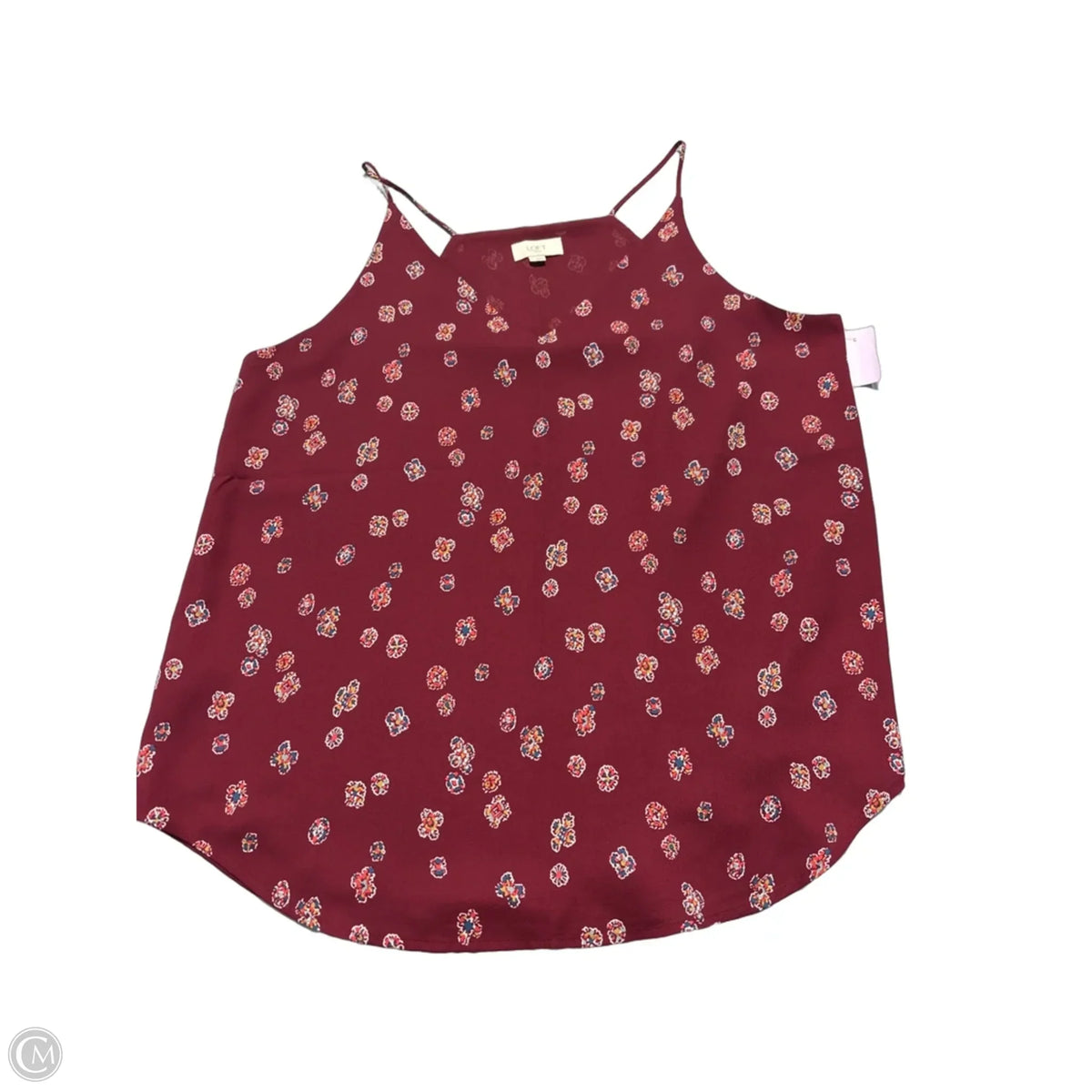 Tank Top By Loft In Red, Size: L