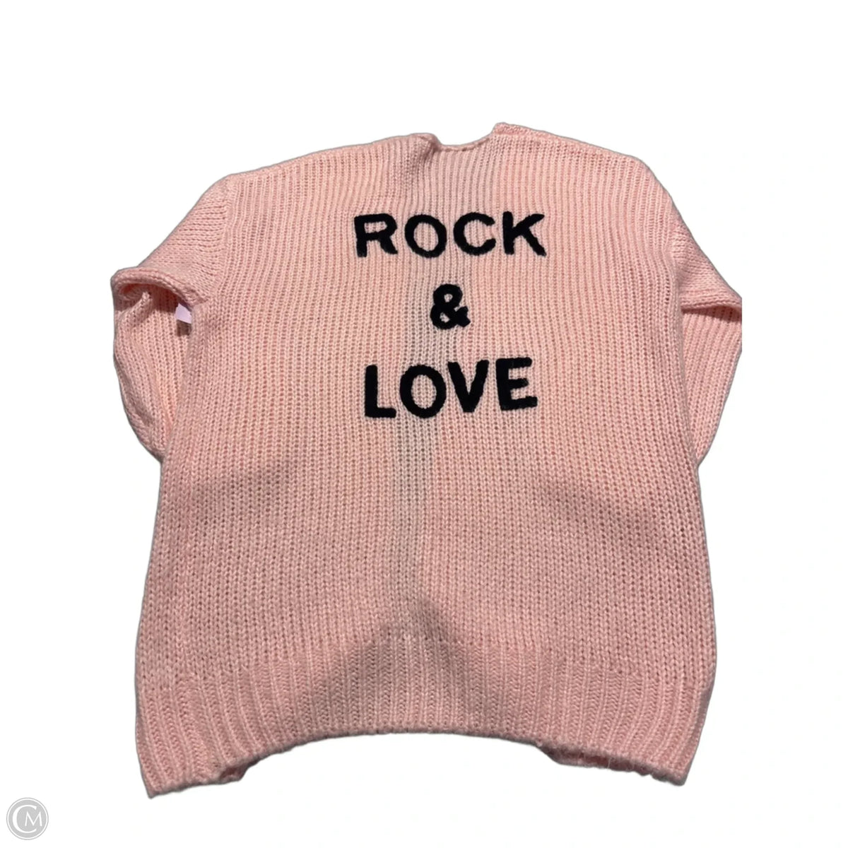 Sweater By Cmc In Pink, Size: L