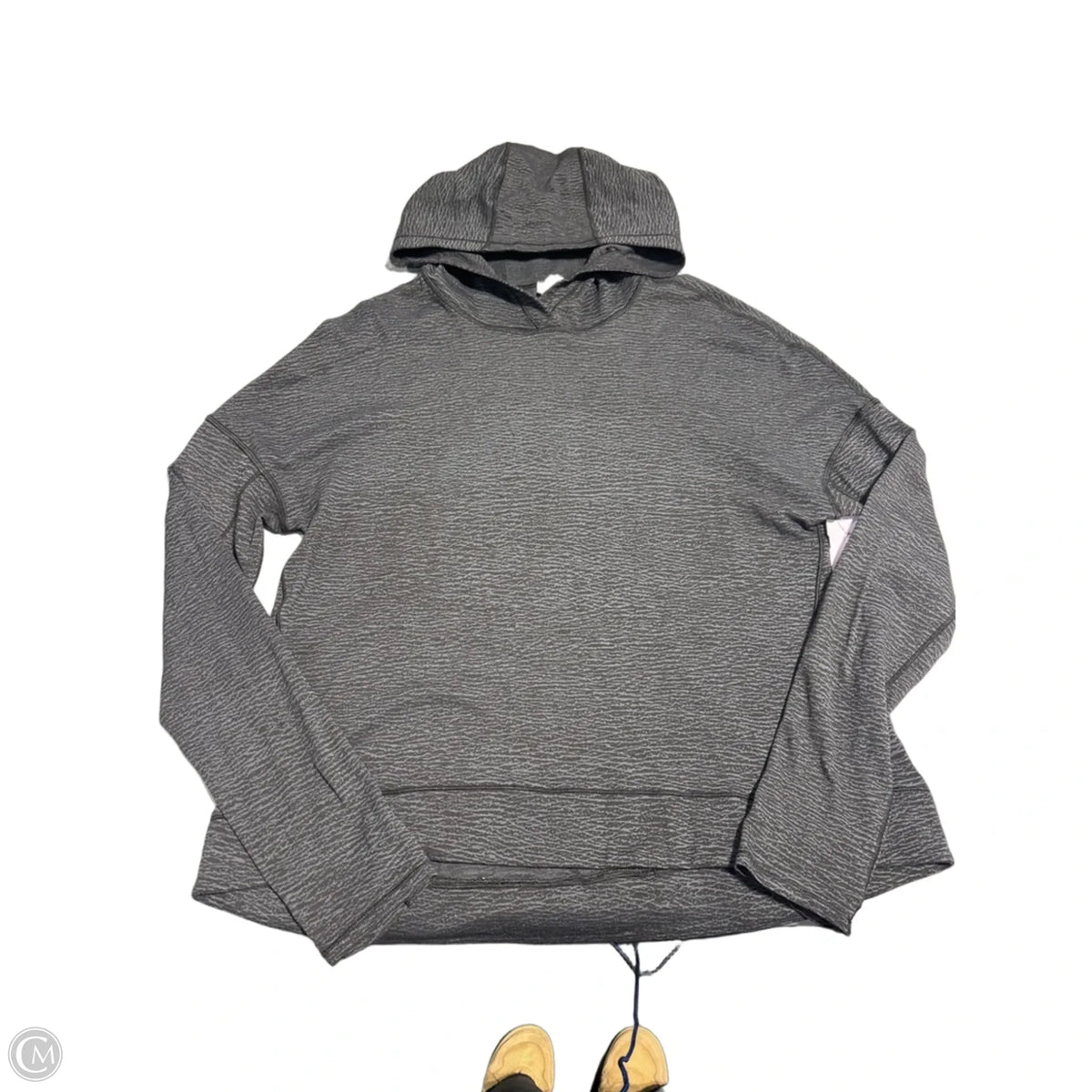 Top Long Sleeve By Lululemon In Black, Size: L