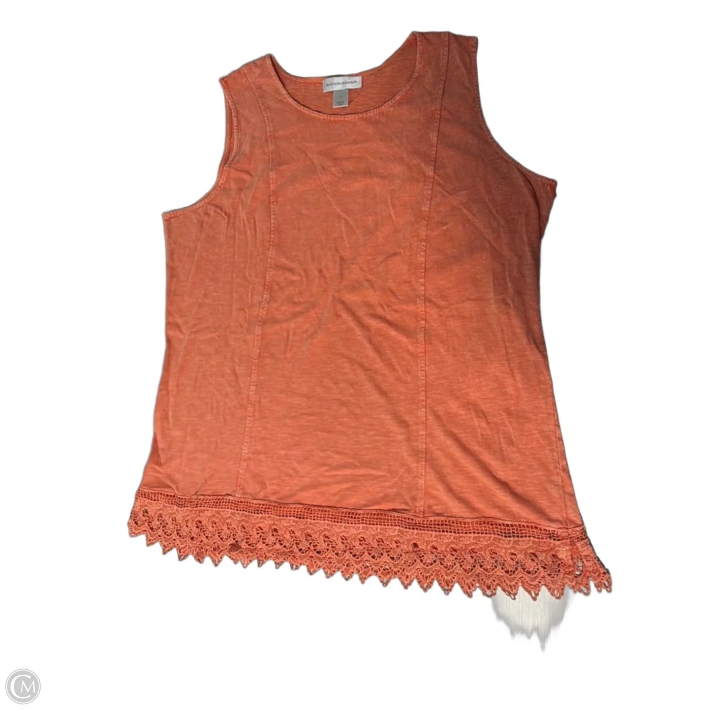 Tank Top By Christopher And Banks In Orange, Size: L