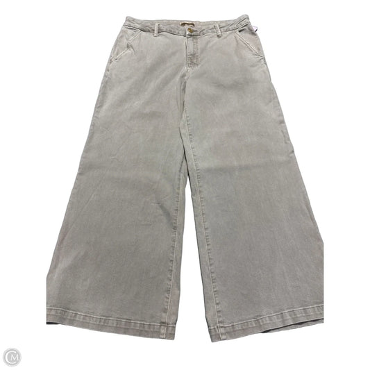 Jeans Wide Leg By Kut In Grey, Size: 14