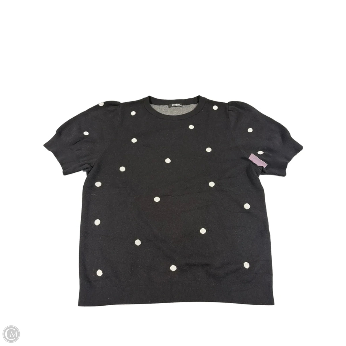 Top Short Sleeve By Btfbm In Black, Size: Xxl