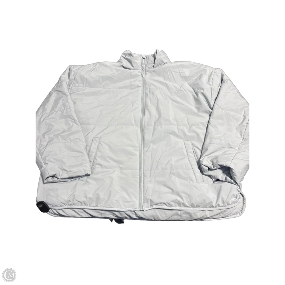 Coat Puffer & Quilted By Lands End In Blue, Size: 2x