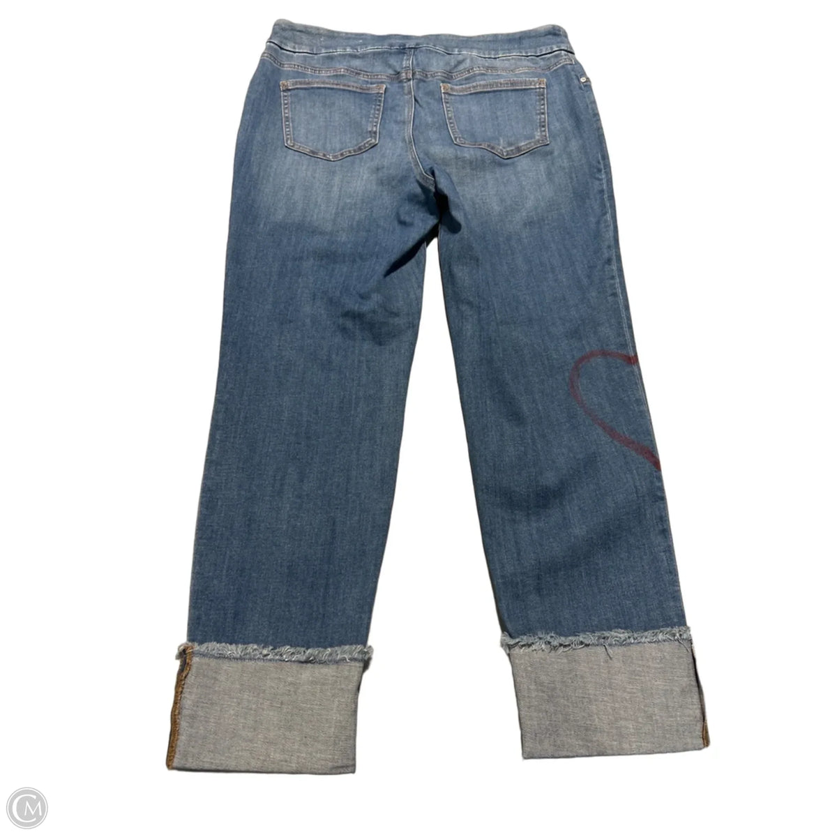 Jeans Straight By Chicos In Blue, Size: 10