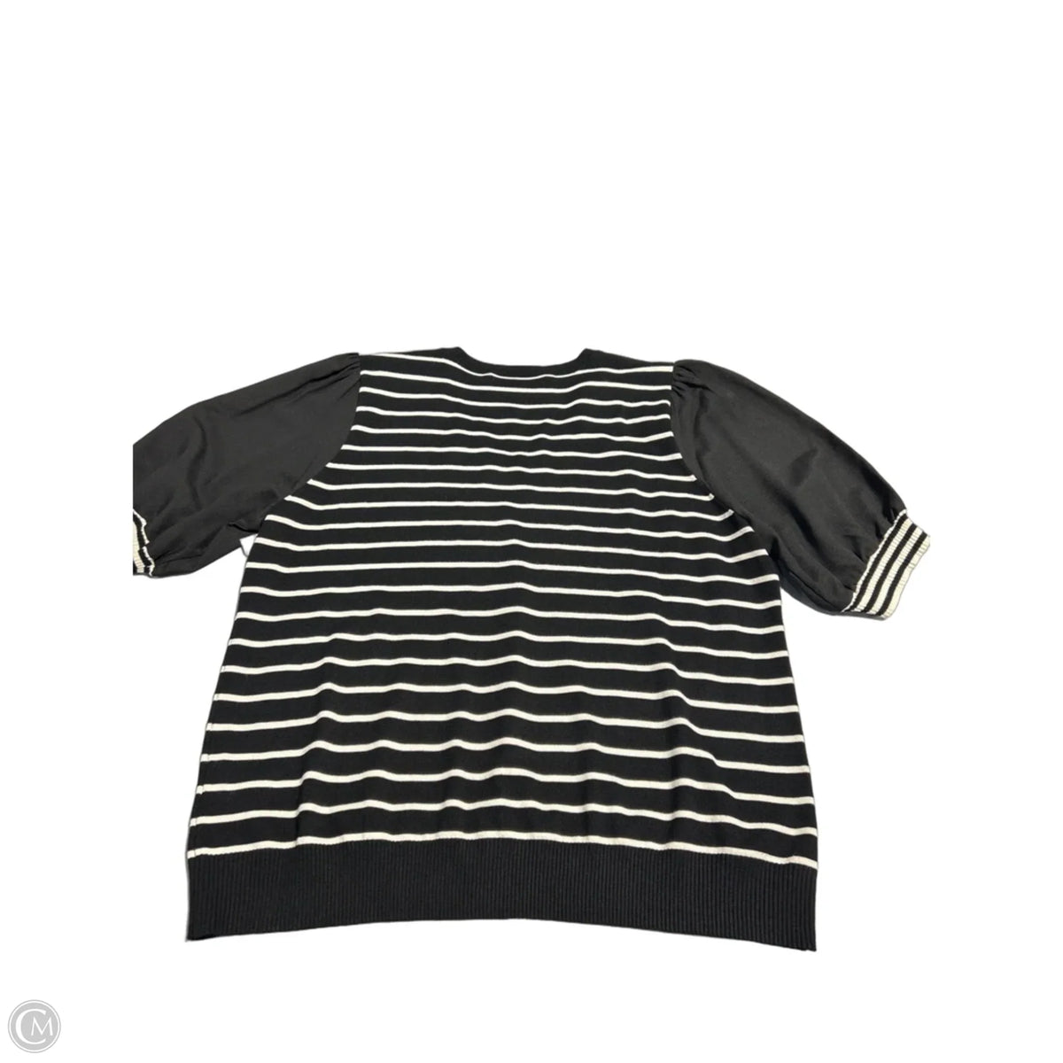 Top Long Sleeve By Emaline In Black, Size: 1x