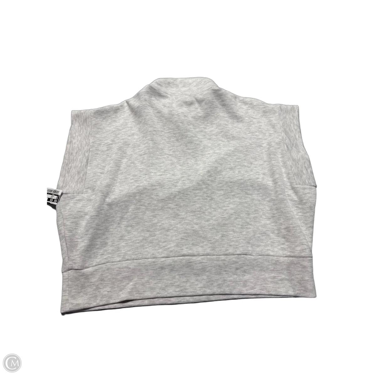 Top Short Sleeve By Danskin In Grey, Size: L
