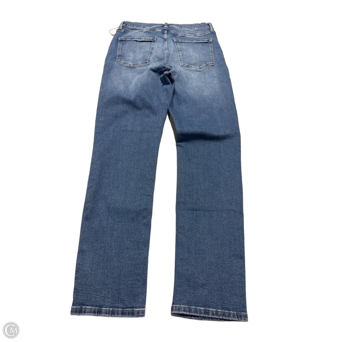 Jeans Straight By Ana In Blue, Size: 12