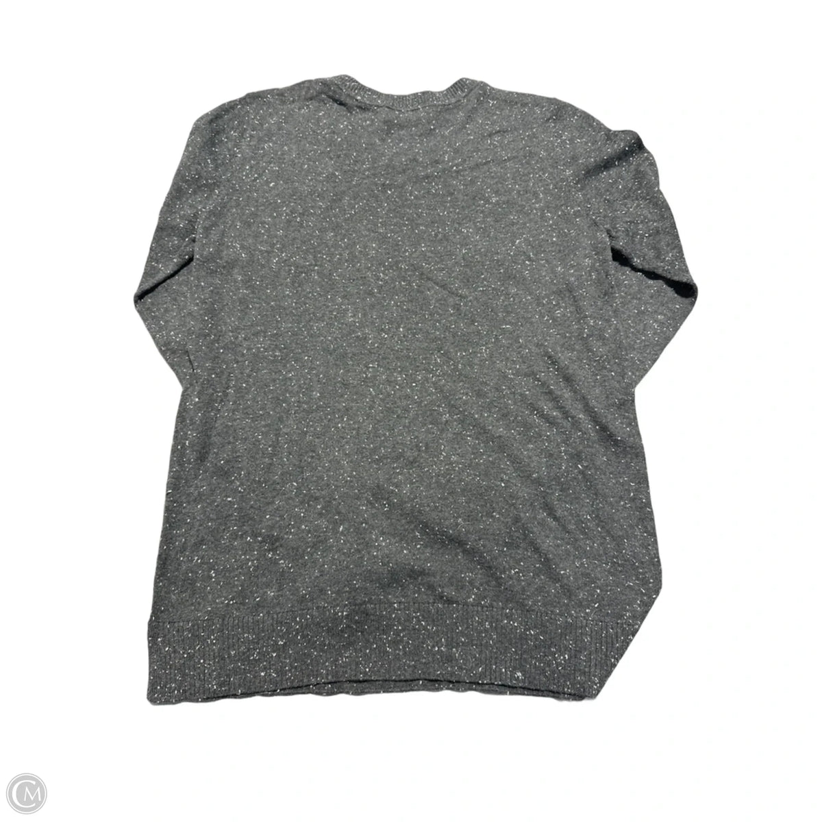 Sweater By Loft In Grey, Size: M