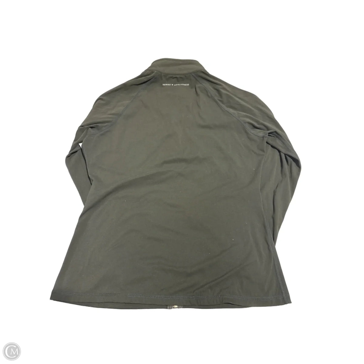 Athletic Jacket By Cmc In Green, Size: S