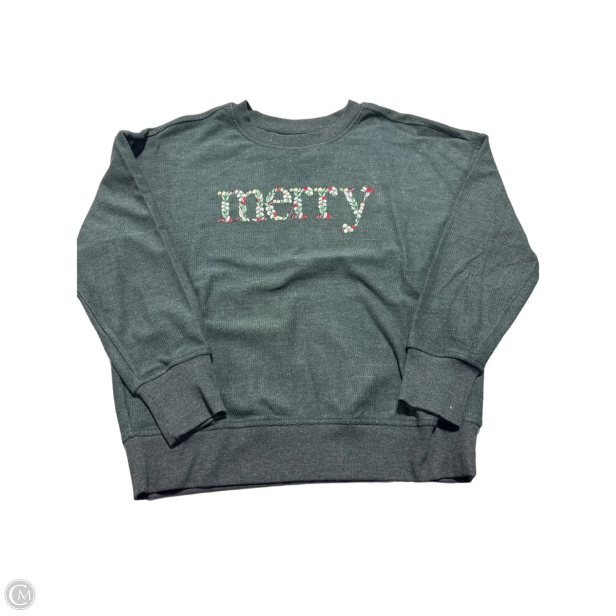 Top Long Sleeve By Maurices In Green, Size: M