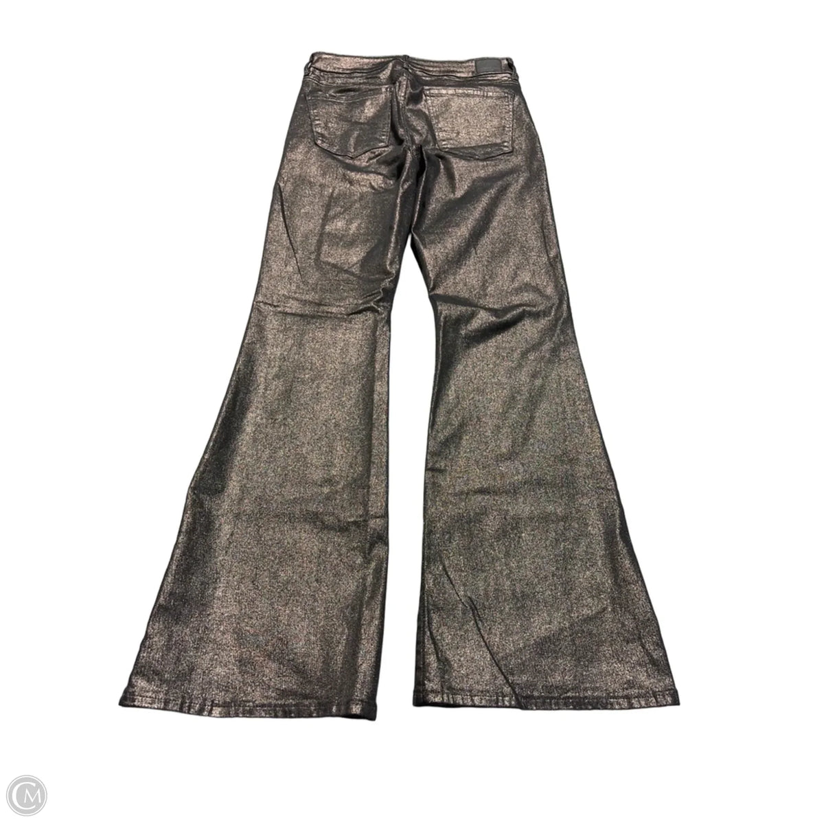 Jeans Flared By American Eagle In Black & Gold, Size: 10l