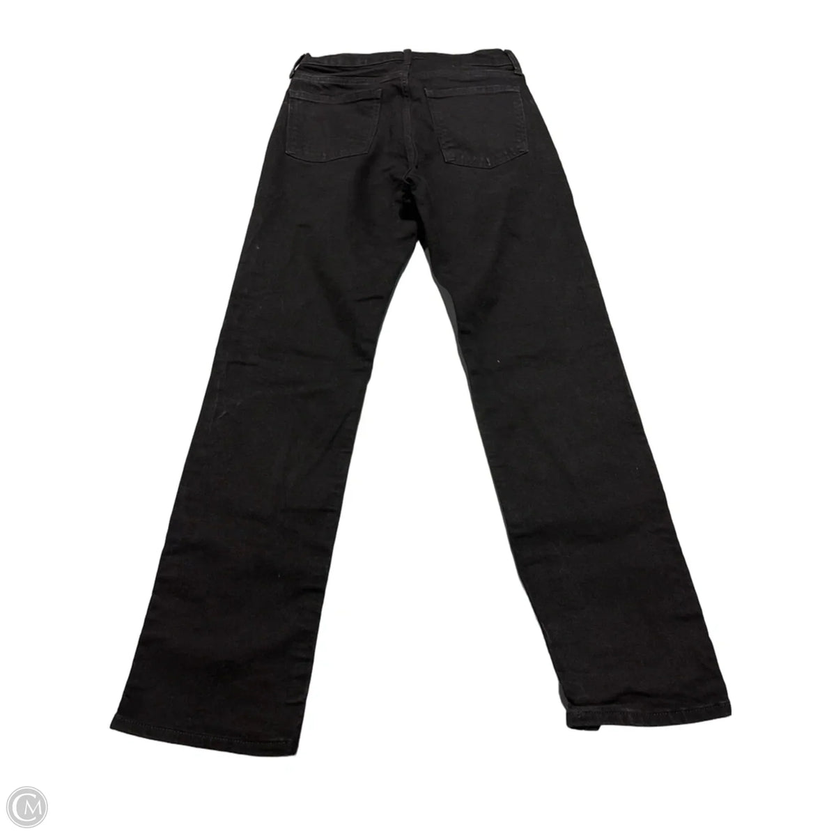 Jeans Straight By Gap In Black, Size: 8