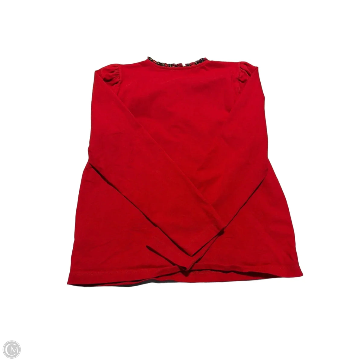 Top Long Sleeve By J. Crew In Red, Size: M