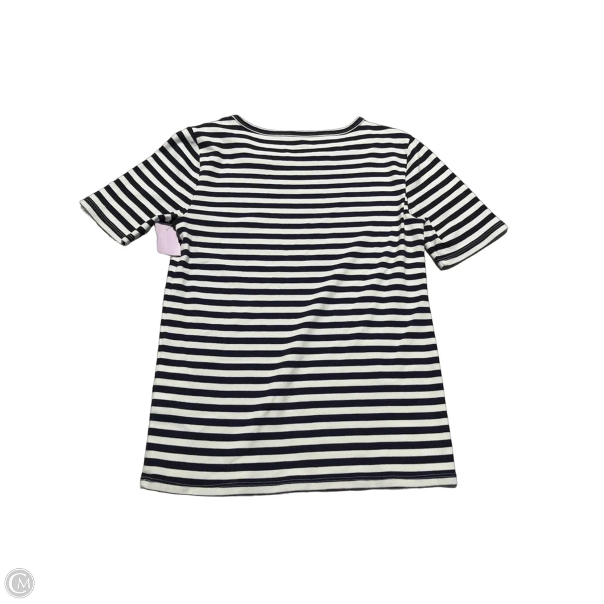 Top Short Sleeve By J. Crew In Striped Pattern, Size: M