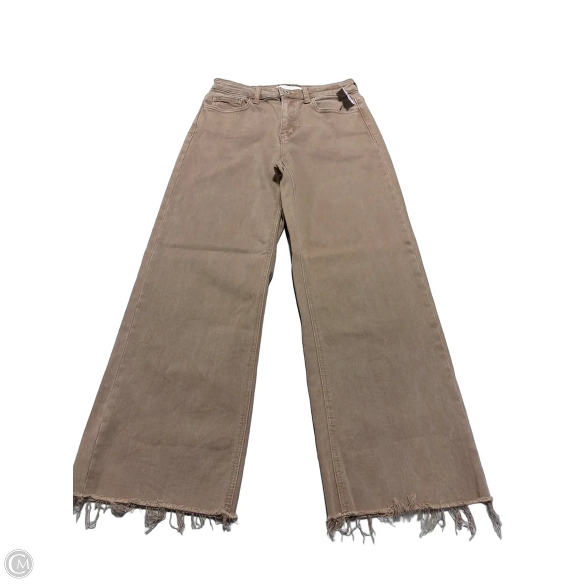 Jeans Flared By Vervet In Brown, Size: 2